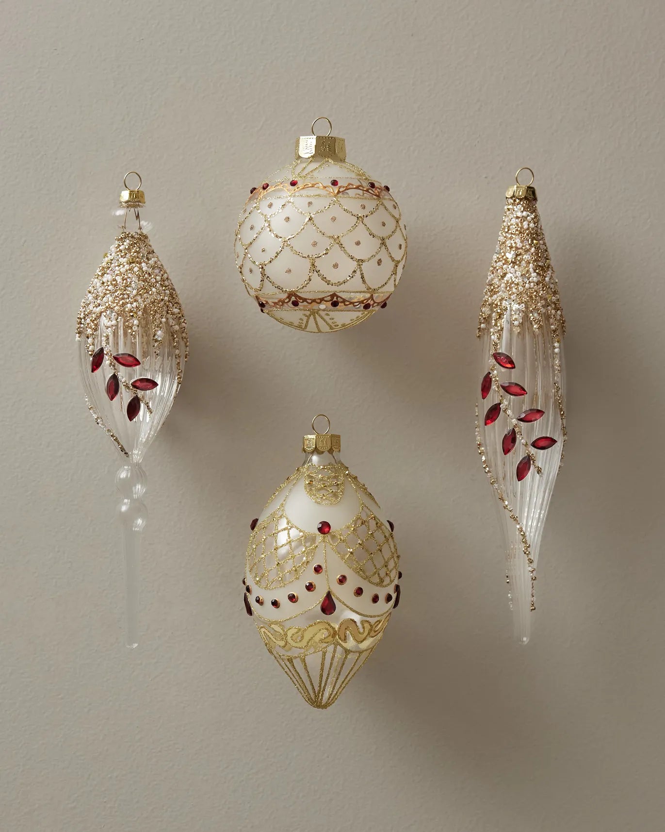 Gilded Glory Ornament Collection