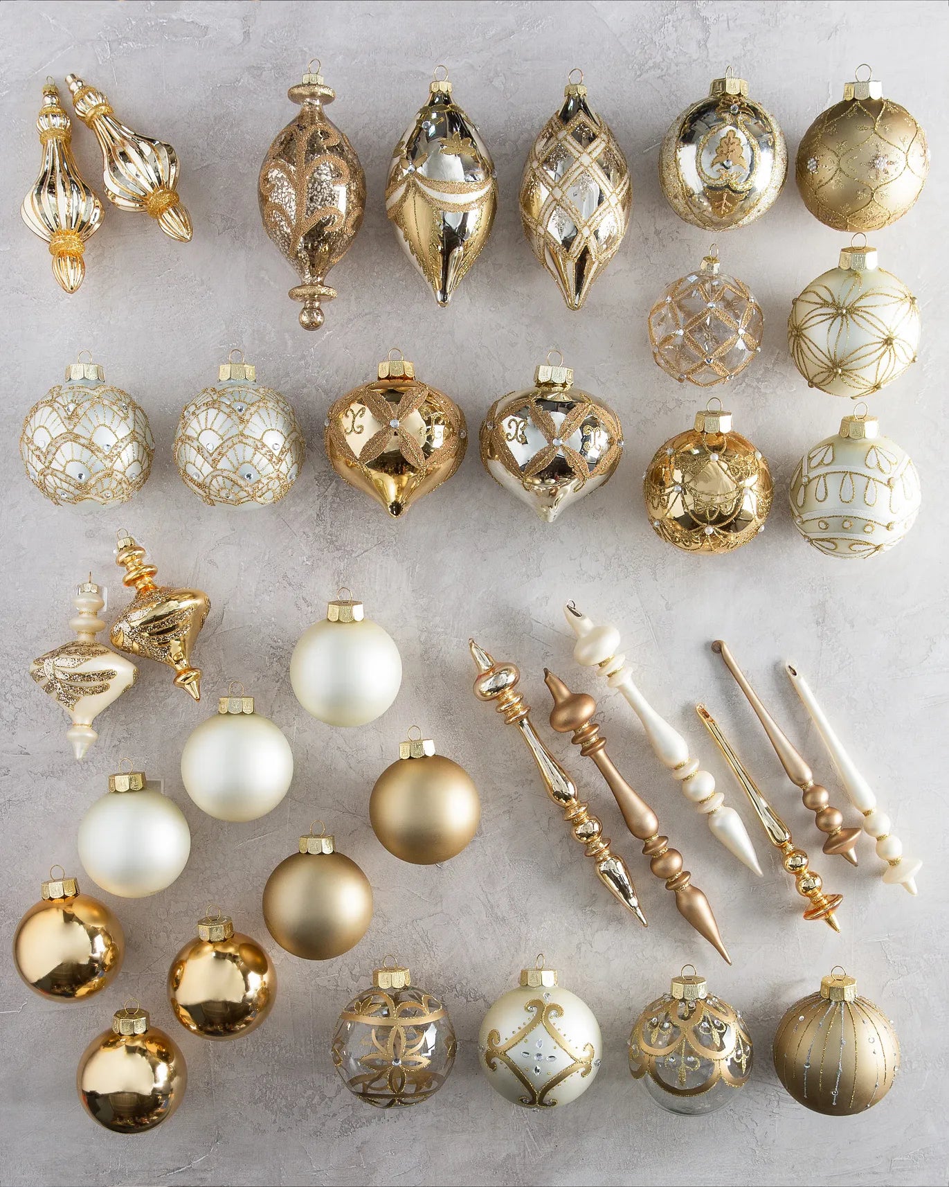 Gilded Glory Ornament Collection
