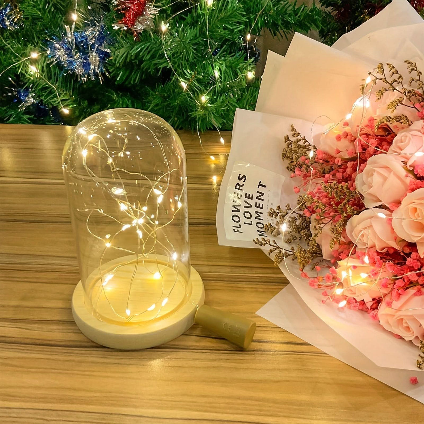 Christmas LED Bottle Lights