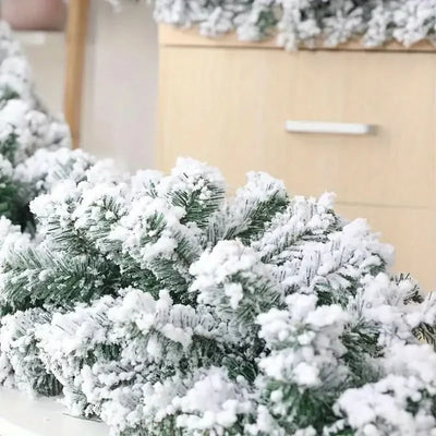 Super Realistic Snowy Christmas Garland