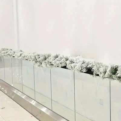 Super Realistic Snowy Christmas Garland