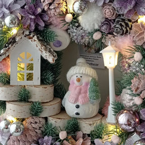 Luxury Christmas Decoration Garland with LED 55CM