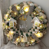 Luxury Christmas Decoration Garland with LED 55CM