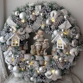 Luxury Christmas Decoration Garland with LED 55CM