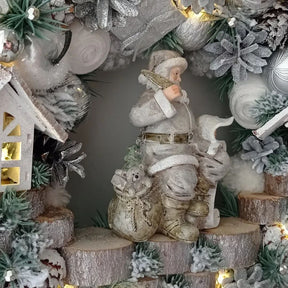 Luxury Christmas Decoration Garland with LED 55CM