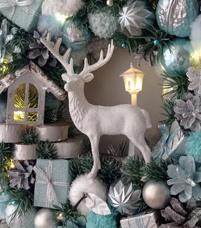 Luxury Christmas Decoration Garland with LED 65CM