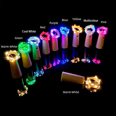 Christmas LED Bottle Lights