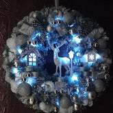 Luxury Christmas Decoration Garland with LED 65CM
