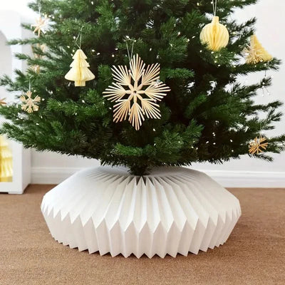 Handmade Beehive Christmas Tree Skirt 65x25cm
