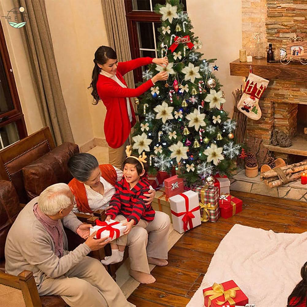 Kit 120 Christmas Ornaments for Tree Decoration